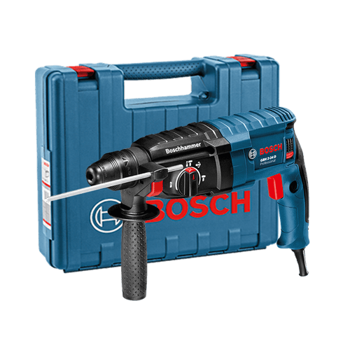 Martelo Perfurador Rompedor Bosch GBH 2-24 D 820W 2,7J EPTA com Maleta