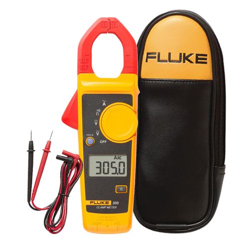 Alicate Amperímetro Fluke 305 1000A-600V AC