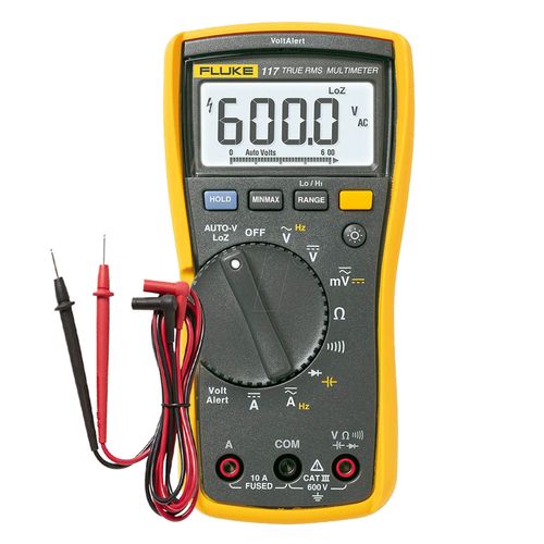 Multímetro Digital Fluke 117 True RMS com Detector sem Contato