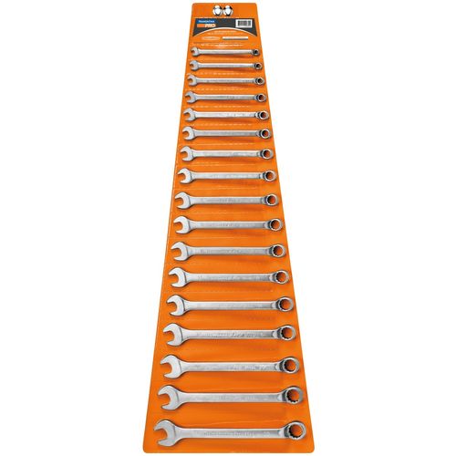 Jogo de Chave Combinada Tramontina Pro 44660/217 de 6mm à 22mm 17 Peças
