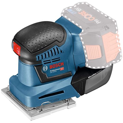Lixadeira a Bateria Bosch GSS 18V-10 18V sem Bateria e sem Carregador