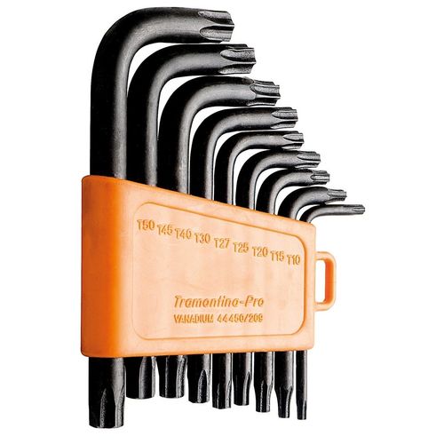 Jogo de Chave Torx Trafix Tramontina Pro 44450/209 de T10 à T50 com 9 Peças
