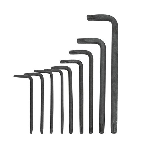 Jogo Chave Torx Gedore 43TXL de T7 à T40 Longa com 9 Peças