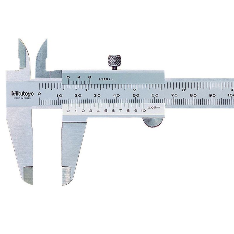 Paquímetro Analógico Universal 200mm/8" – 0,05mm/ 1/128 – 530-114 Mitutoyo