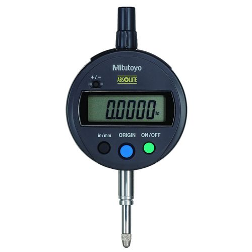 Relógio Comparador Digital ABSOLUTE Mitutoyo 12,7mm 0,01mm ID-SX Tampa Lisa Melhor Custo-Benefício 543-782B