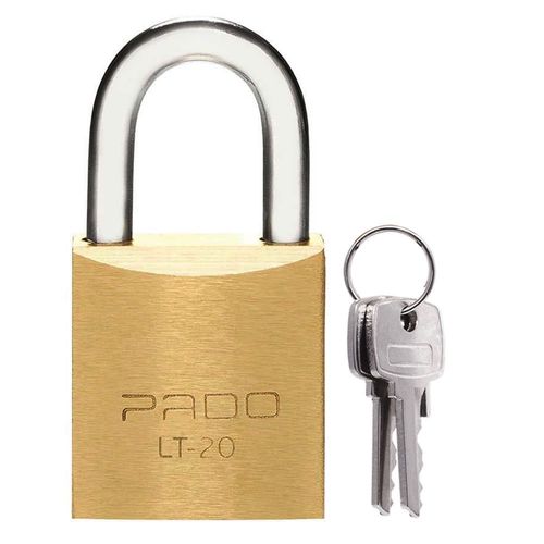 Cadeado em Latão Pado LT 20mm