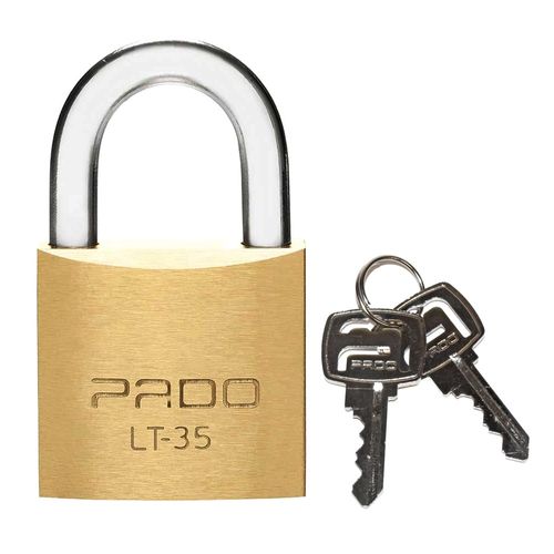 Cadeado em Latão Pado LT 35mm