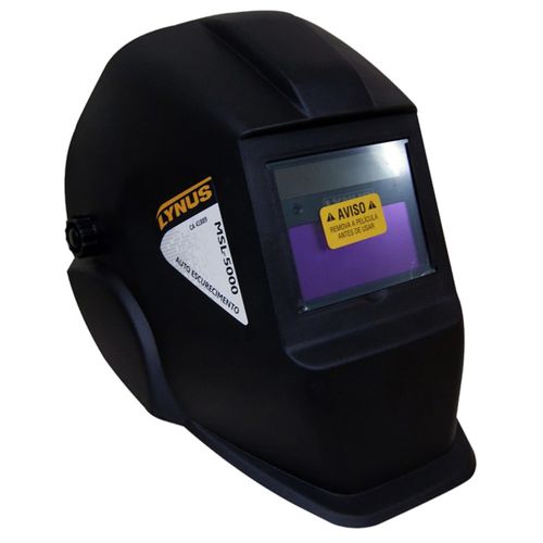 Máscara de Solda Lynus MSL-5000 com Escurecimento Automático