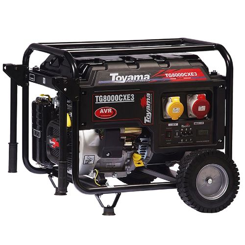 Gerador a Gasolina Toyama TG8000CXE 7.0KVA 15HP Bivolt