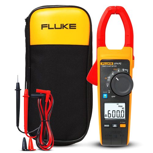 Alicate Amperímetro True-RMS CA/CC Fluke 374 FC