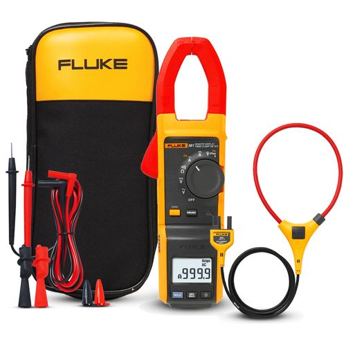 Alicate Amperímetro Duplo True-RMS Fluke 381 com Visor Removível
