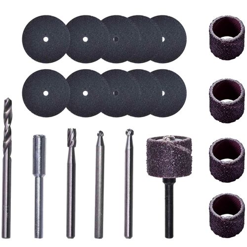 Kit 733 Com 20 Peças Para Madeira Dremel