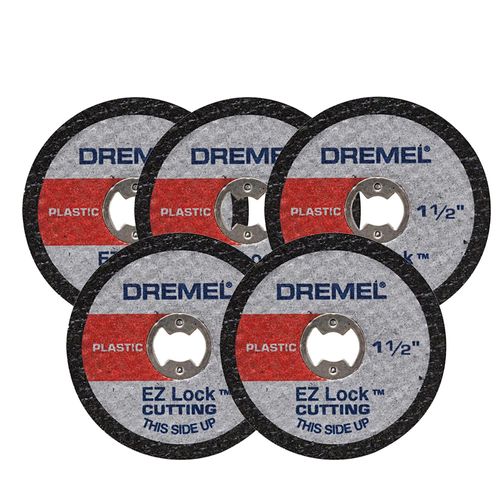 Disco de Corte Para Plástico EZ476 Com 5 Peças Dremel