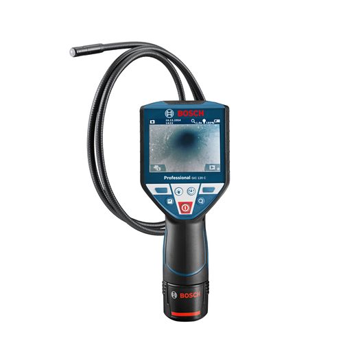 Câmera de inspeção Bosch GIC 120 C com cabo de 120 cm