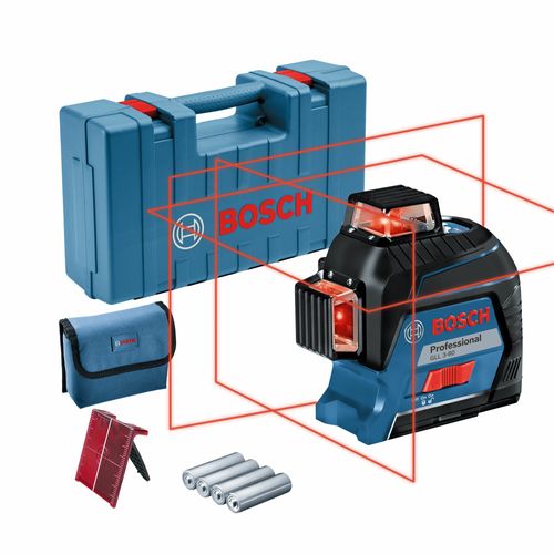 Nível laser de linhas Bosch GLL 3-80 80m 360º