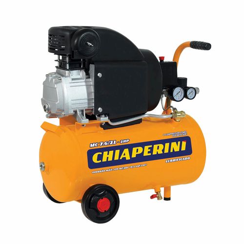MotoCompressor 7.6/21L 2HP Sem Kit  Chiaperini