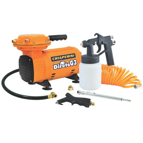Compressor Ar Direto 1/3CV 2.3PCM Bivolt G3 Com Kit Pintura 786 Chiaperini