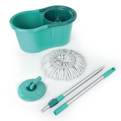 Mop Giratorio Limpeza Geral Verde Agua MOP8209-VA Flash Limp