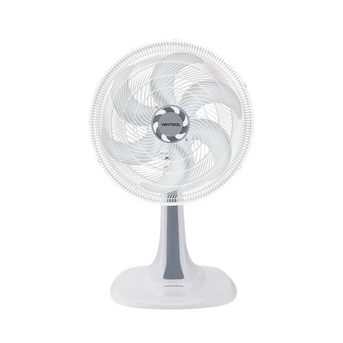Ventilador Oscilante Mesa 6 Pás 30CM Premium Branco 127V Ventisol