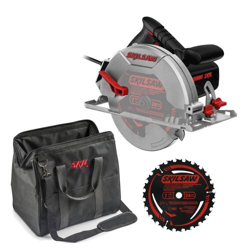 Serra Circular Skil 5402 1400W com disco e bolsa