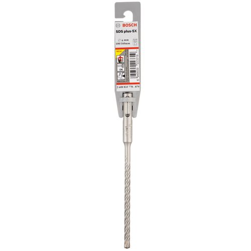 Broca Bosch SDS Plus-5X para Concreto Ø 6 x 100 x 160 mm