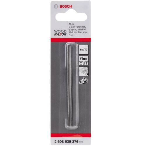 Faca para Plaina Bosch Carbeto de Tungstênio 82 x 5,5mm