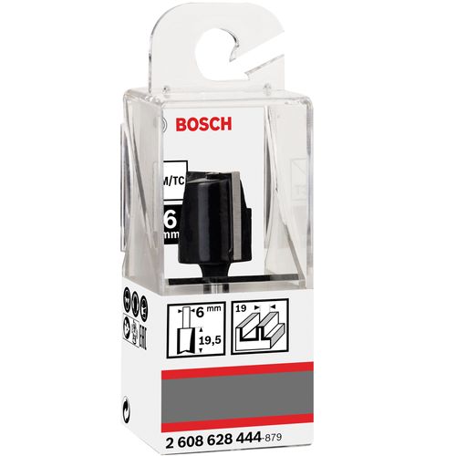 Fresa Reta Bosch 6 mm, D1 19 mm, L 19,5 mm, G 51 mm