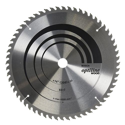 Disco serra circular Bosch Optiline Wood ø356x30mm 60D