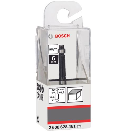 Fresa de Aparar Laminados Bosch 6 mm, D1 6,35 mm, L 16,1 mm, G 54 mm