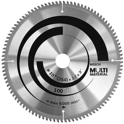 Disco Serra Circular Bosch Multimaterial ø 254 x 30mm 100D