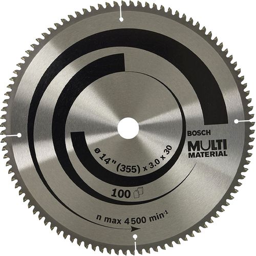 Disco serra Circular Bosch Multimaterial ø355x30mm 100D