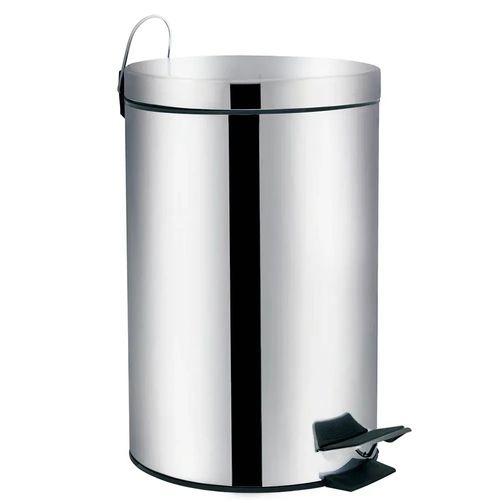 Lixeira de Inox 20 Litros Ágata Mor