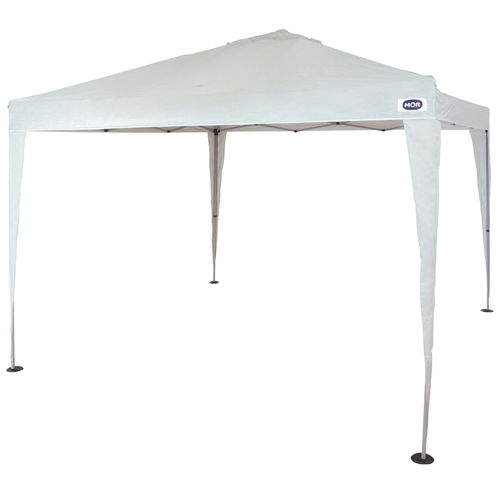 Gazebo X-Flex Oxford com Silvercoating Branco 3m x 3m Mor