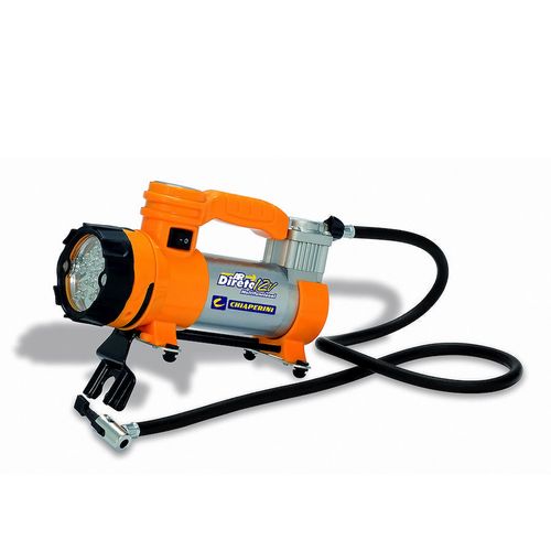 Motocompressor de Ar Direto 12V Multifuncional Com Lanterna Chiaperini