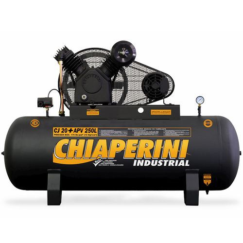 Compressor de Ar Alta Pressão 20 pcm CJ 20+ APV 250L Trifásico Chiaperini
