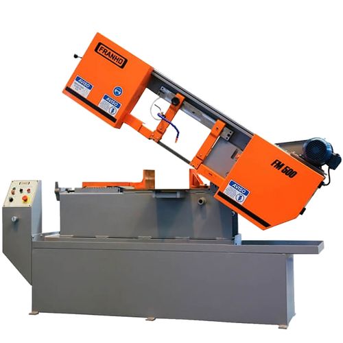 Máquina Serra Fita Horizontal 250mm NR12 220/380V FM-500 Franho