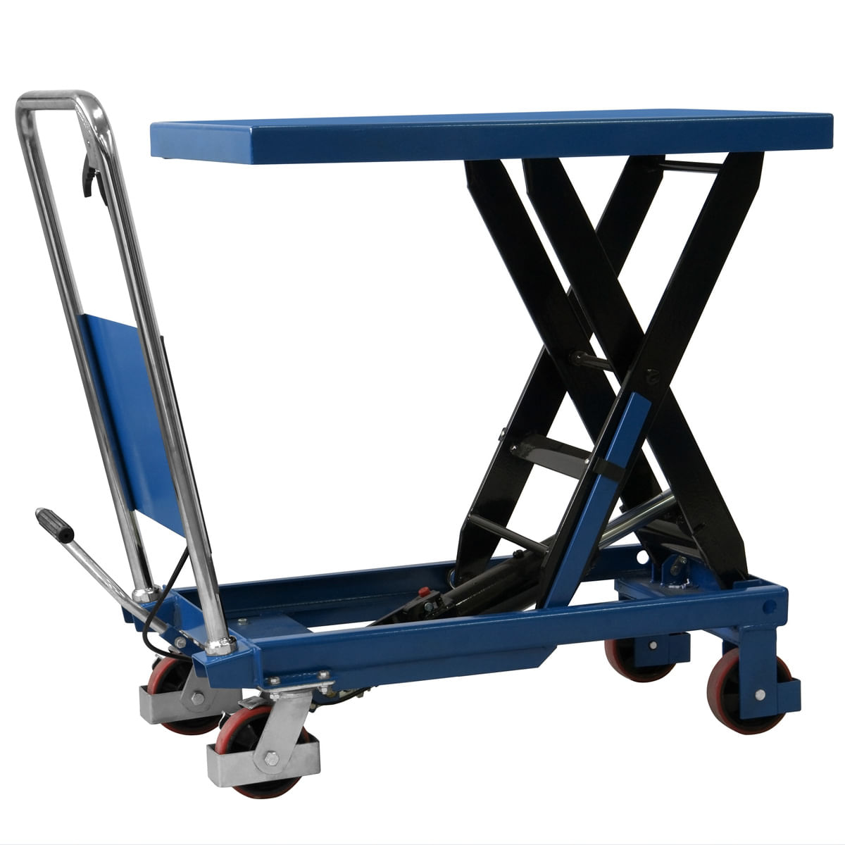 Mesa Hidráulica Pantográficas 500Kg ME500 Bovenau - Luitex Máquinas e