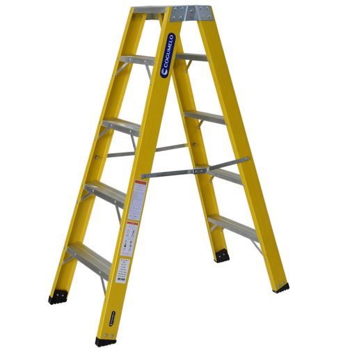 Escada de Fibra Tesoura Dupla TF-4A Aberta 1.35m Sudeste