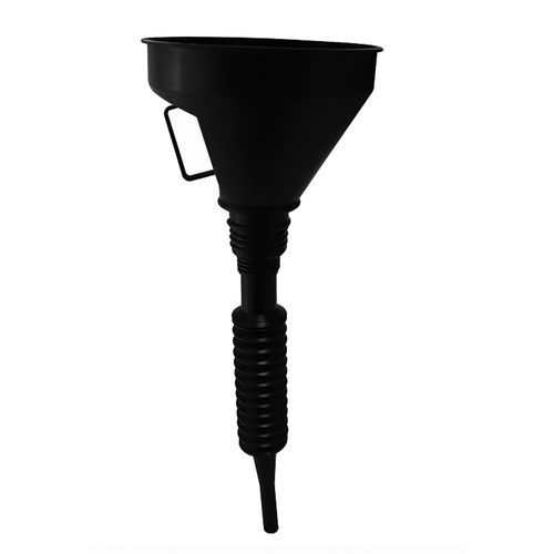 Funil Plástico com Ponta Flexível Preto 145mm 1111-17 Lupus