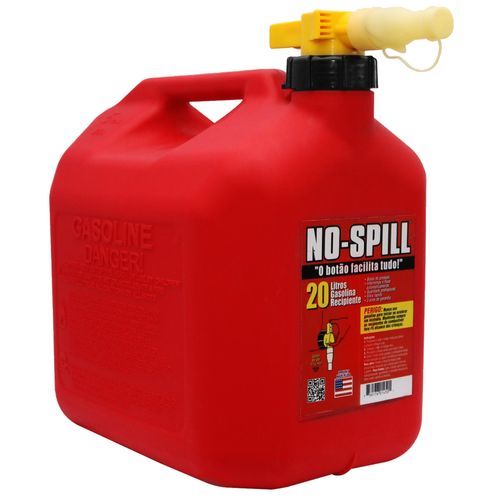 Galão Plástico para Abastecimento de Gasolina NO-SPILL 20L 2067 Lupus