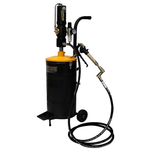 Propulsora Pneumática para Graxa com Balde e Carrinho 15kg 9029-G7 Lupus