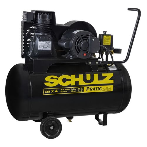 Compressor Pratic Air CSI 7,4/50L 1.5HP Schulz