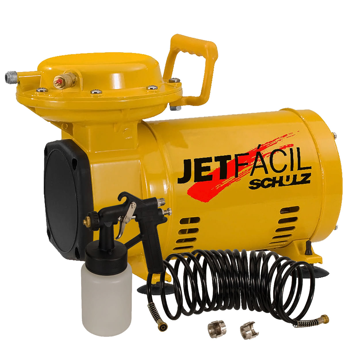 CHIARELI - Compressor Ar Direto MOTOMIL JETMIL-S Bivolt c/ Kit Pintura