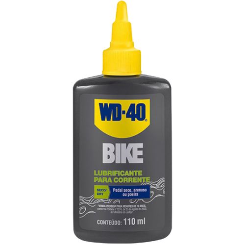 Lubrificante Seco para Correntes Bike Dry 110ml WD-40