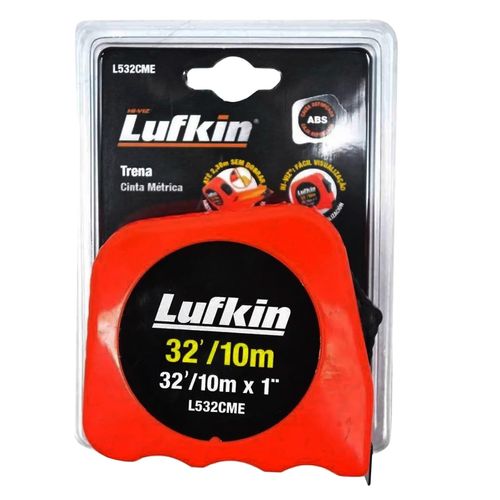 Trena com Trava 10m x 25mm L532CME Lufkin