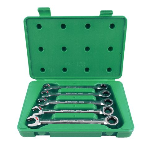 Jogo Chave Combinada com Catraca 10mm a 14mm 5 Peças 8555BJ Belzer