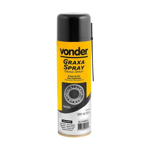 Graxa de Litio em Spray 200g Vonder
