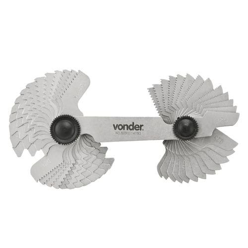 Calibre/Pente de Rosca com 52 Lâminas CR-052 Vonder