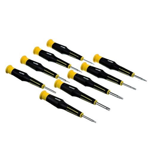 Jogo de Chave Torx De Precisão T04 a T20 com 9 Peças Vonder