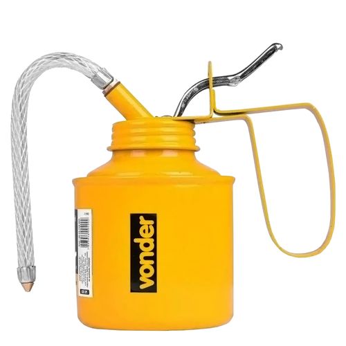Almotolia Metálica de Gatilho 250ml com Bico Flexível de Plástico Vonder